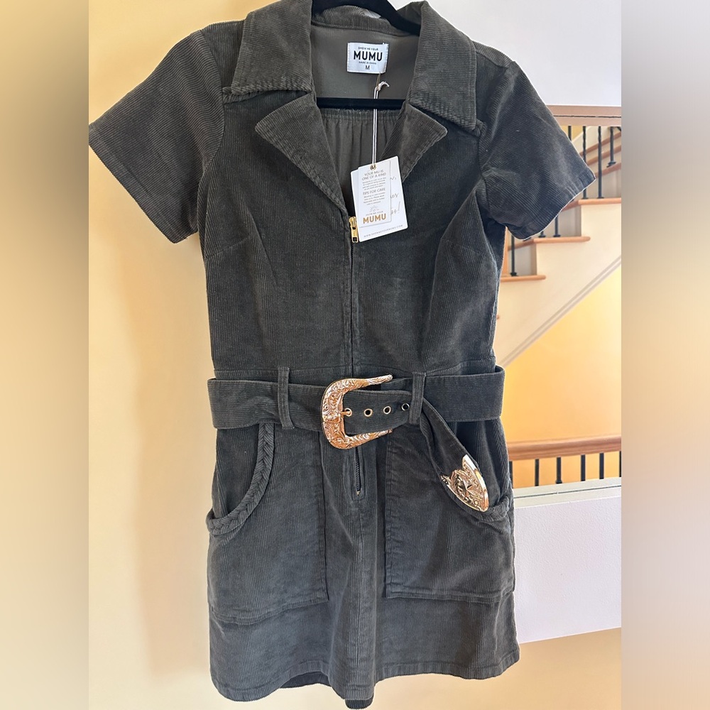 SHOW ME YOUR MUMU-NWT Outlaw minidress - never worn, M